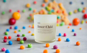 inner child healing scented soy candle