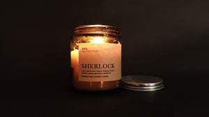 Sherlock - Beeswax Coconut Candle - Natu Handcraft Studio