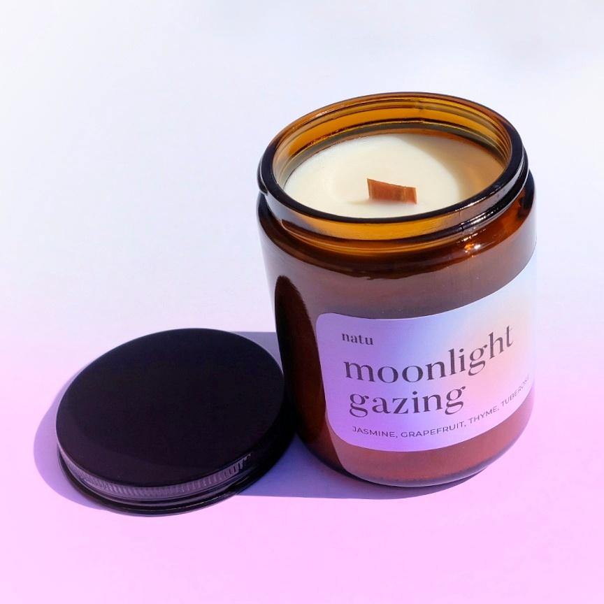 Moonlight Gazing - Scented Candle - Natu Handcraft Studio