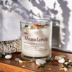 Abundance Soy & Beeswax Candle - Natu Handcraft Studio