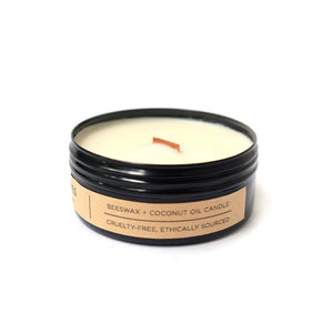 Sage and Berries Scented Beeswax Candle - Natu Handcraft Studio