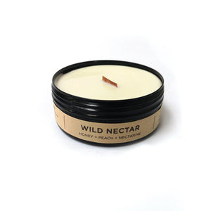 Wild Nectar Scented Beeswax Candle - Natu Handcraft Studio